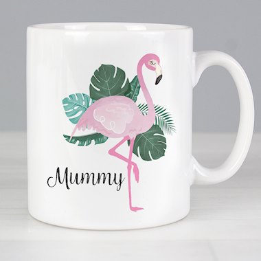 Personalised Flamingo Mug