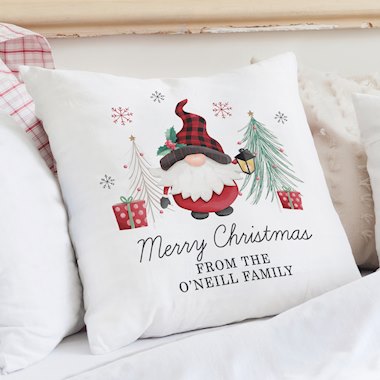 Personalised Gonk Christmas Cushion (New for Xmas 2024)