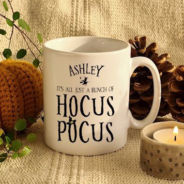 Personalised Halloween Hocus Pocus Mug