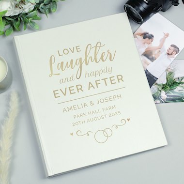 Personalised Happily Ever After Traditional Photo Album