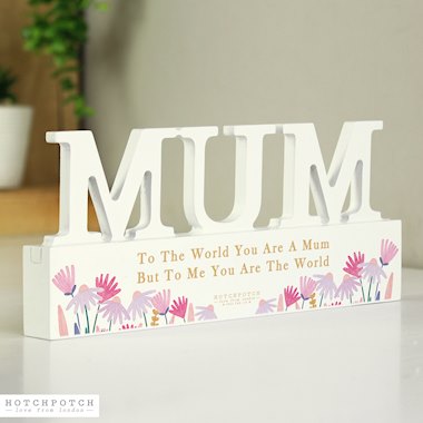 Personalised Hotchpotch Wild Flower Mum Ornament