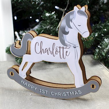 Personalised Make Your Own Rocking Horse 3D Decoration Kit