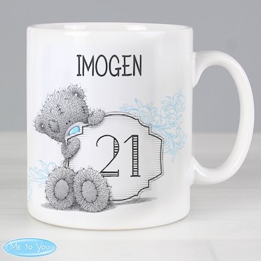 Personalised Me to You Birthday Big Age Mug