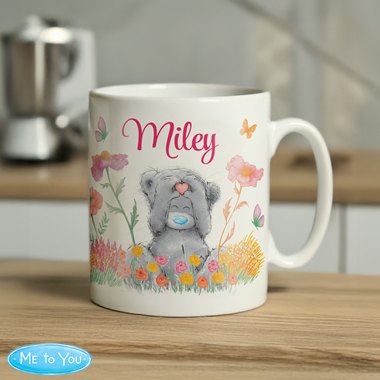Personalised Me to You Flowery Mug
