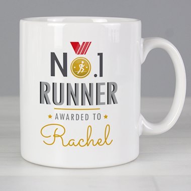 Personalised No.1 Runner Mug