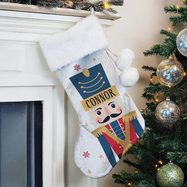 Personalised Nutcracker Christmas Stocking