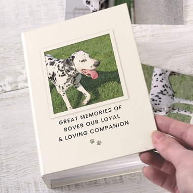 Personalised Pet Photo Upload 6x4 Album