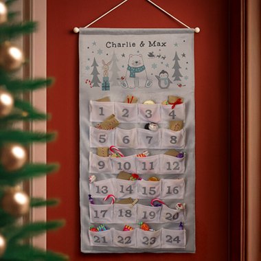 Personalised Polar Bear Advent Calendar