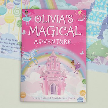 Personalised Princess & Unicorn Magical Story Book