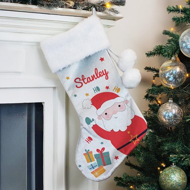 Personalised Santa Christmas Stocking