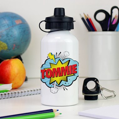 Personalised Superhero Drinks Bottle