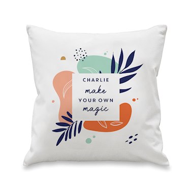 Personalised Tropical Cushion