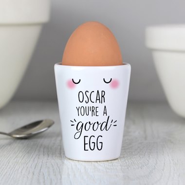 Personalised Youre A Good Egg Cup