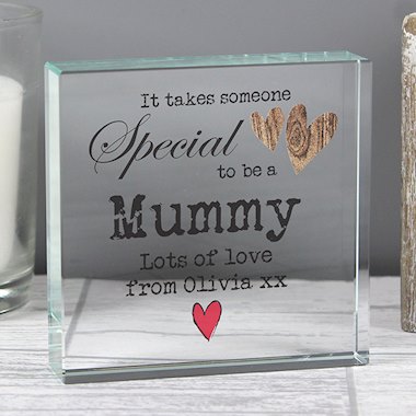Personalised Someone Special  Crystal Token